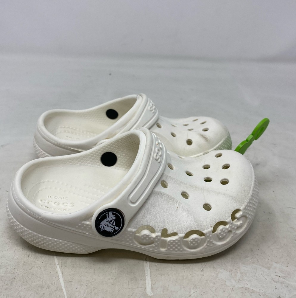 Crocs Kids Classic Clog White Size C9 Toddler