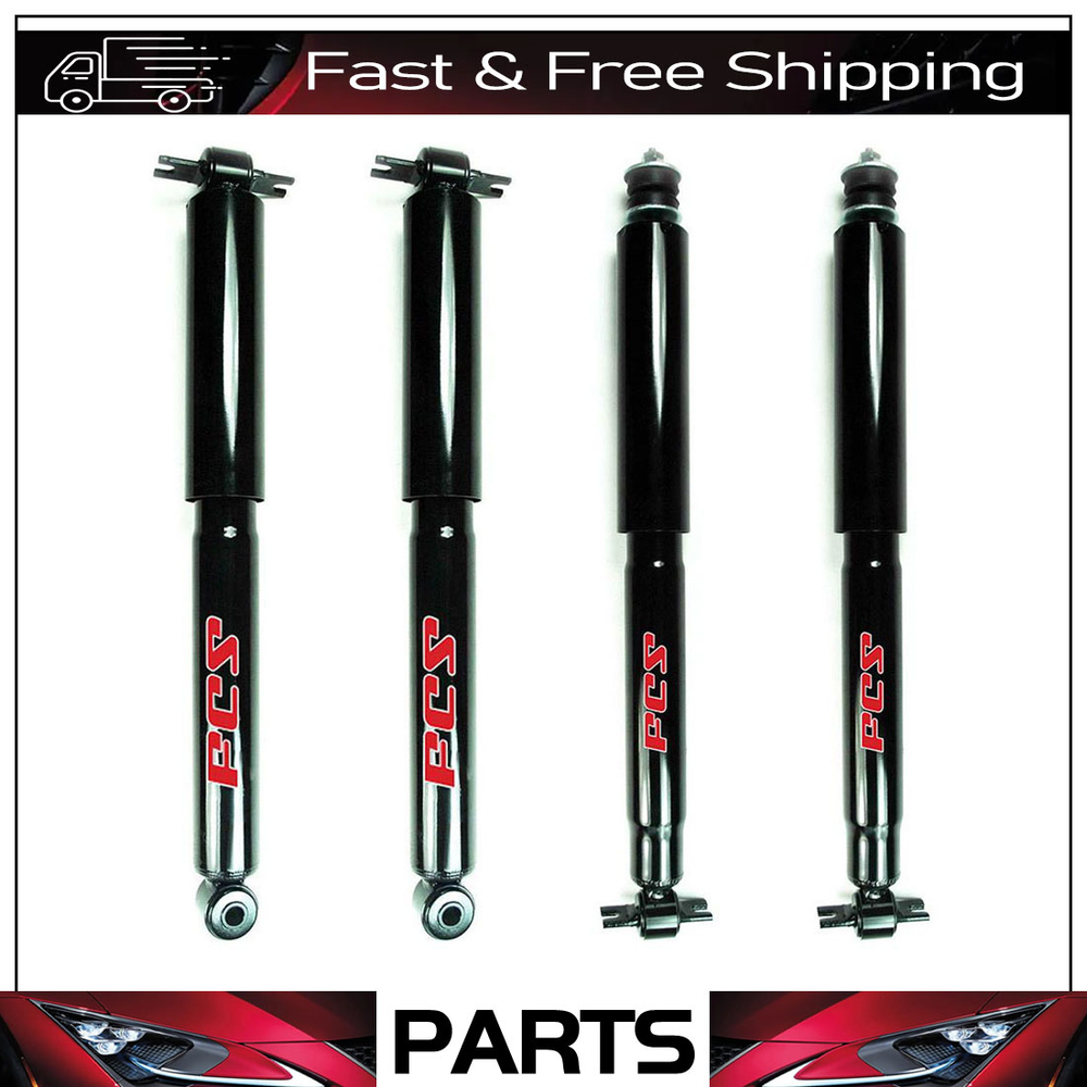 Front & Rear Shocks for 1997-2006 Jeep Wrangler TJ FCS (set of 4)