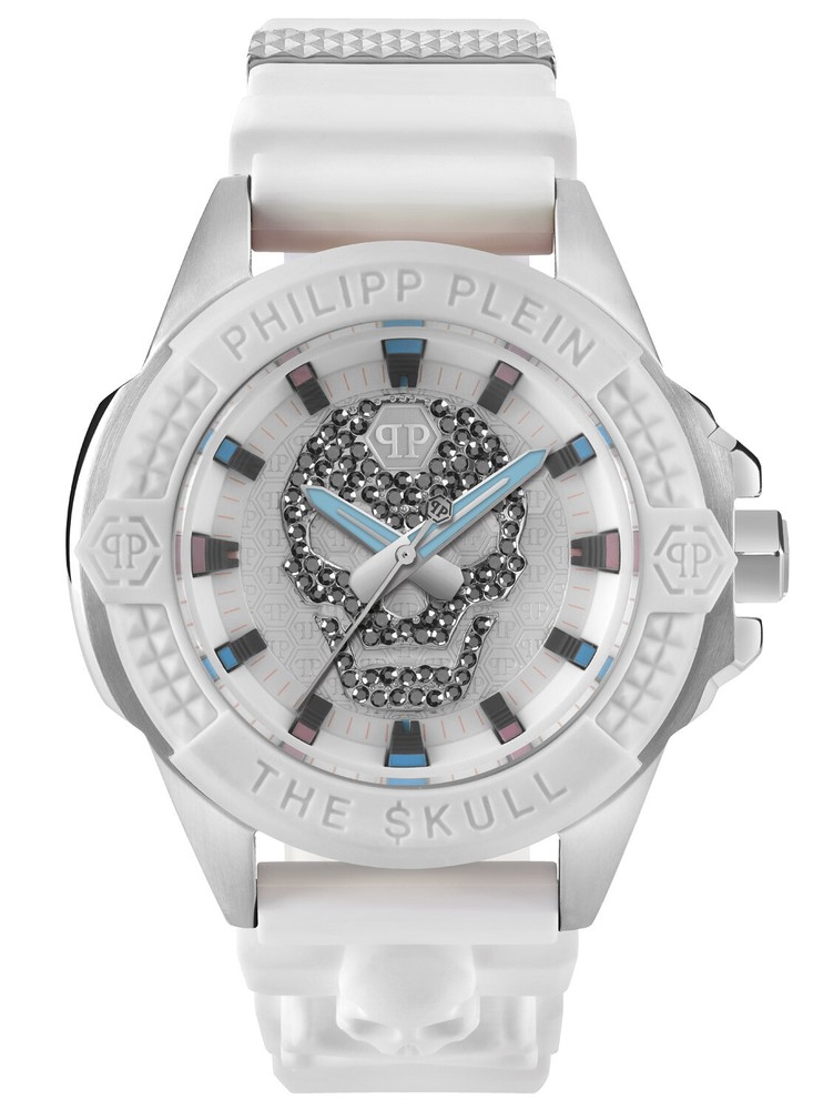 Philipp Plein Unisex Watch The Skull White PWAAA1521