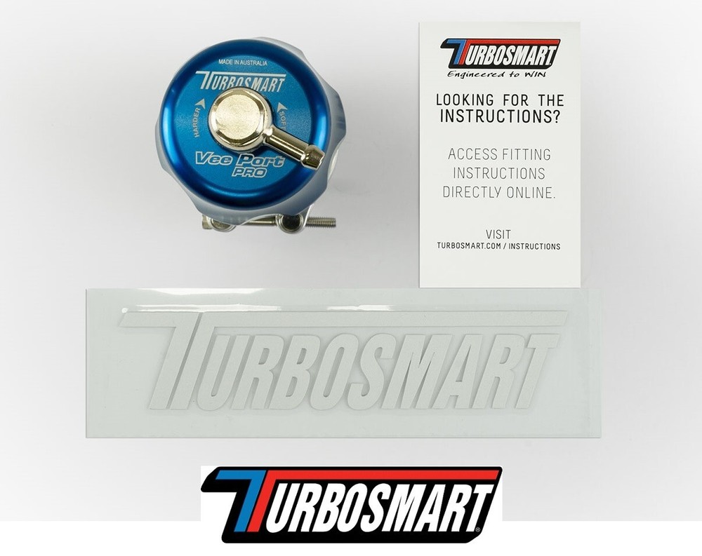 Turbosmart Vee Port Pro Blue 38mm Universal Blow Off Valve TS-0205-1130