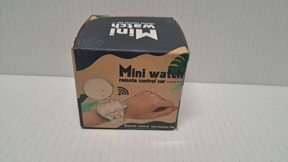 Mini 2.4GHz RC Car Toy - Rechargeable Tank Watch for Kids Fun