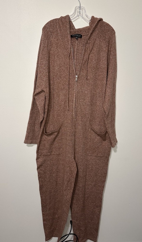 Eloquii Jumpsuit Lounge Cozy Chic Warm Winter Loungewear Pajama sz 18