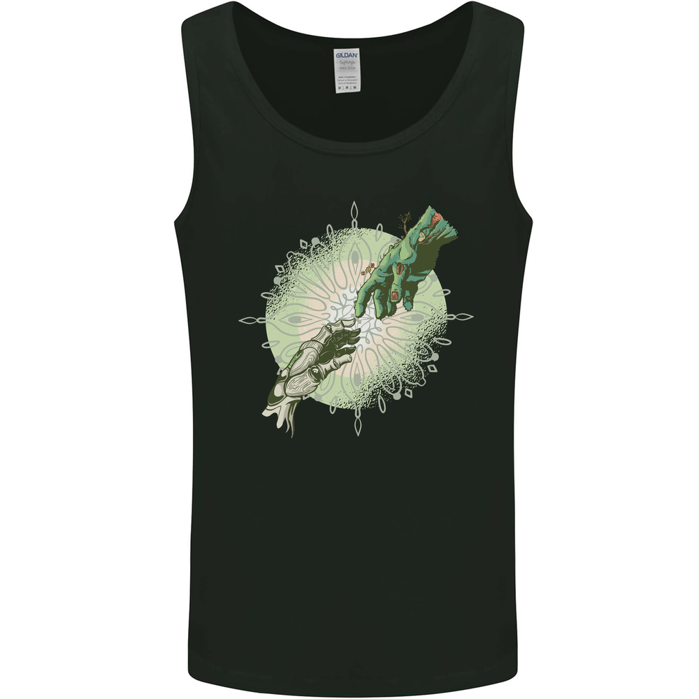 Technology Creation of Adam Parody Teck IT Mens Vest Tank Top