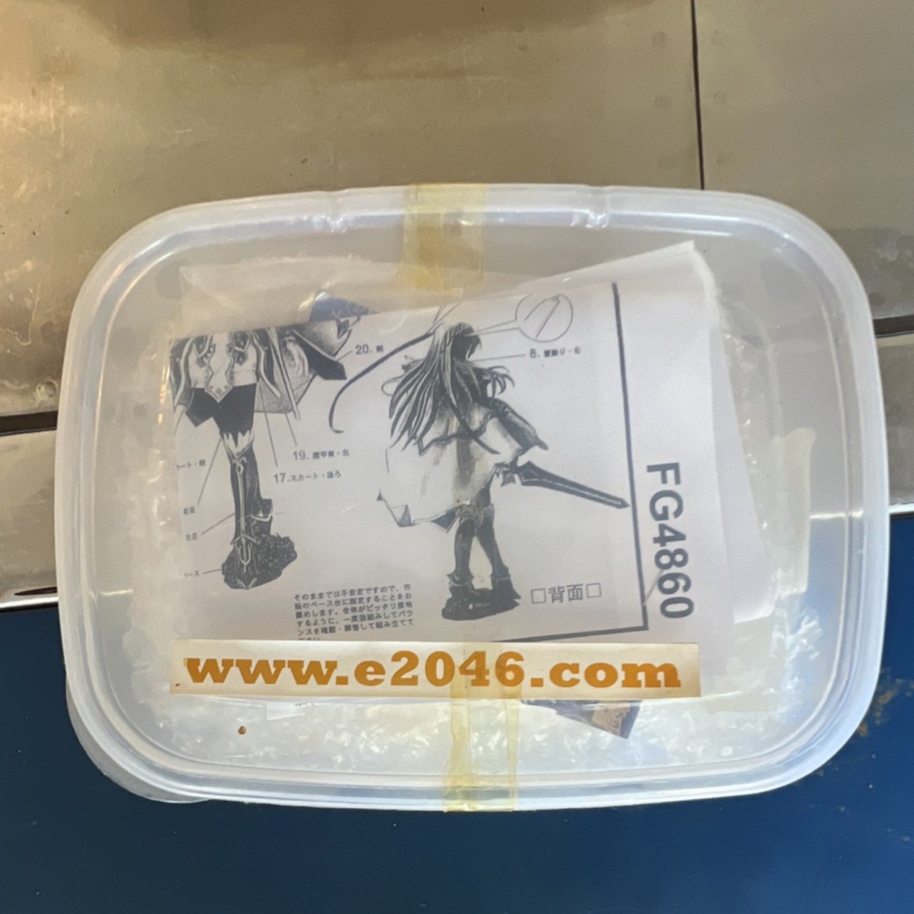 e2046 FG4860 Anime Beige Resin Model Kit Figure Unassembled Not Painted