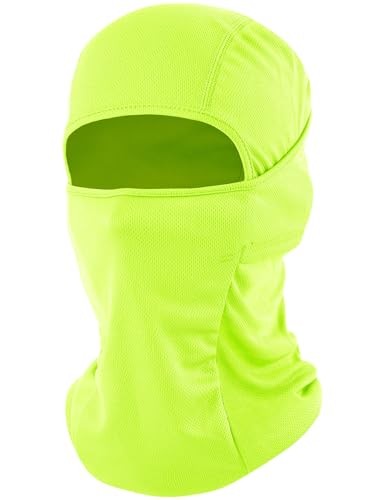Windproof Ski Mask Balaclava for Motorcycle Football One Size Fluorescent Shiesty Style
