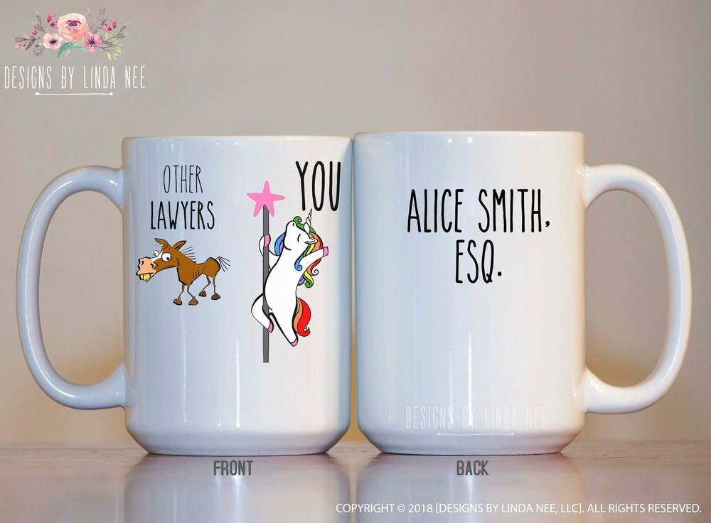 Lawyer Gift Lawyer Mug Lawyer Cup Personalized Funny Lawyer Gift Lawyer Thank