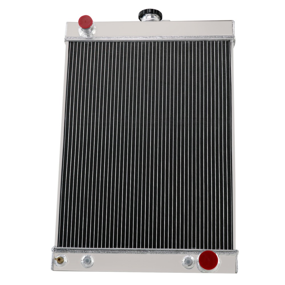 Full Aluminum 3 Row Radiator For 1930-1950 Medium Nosed Cars/Trucks Trans Cooler