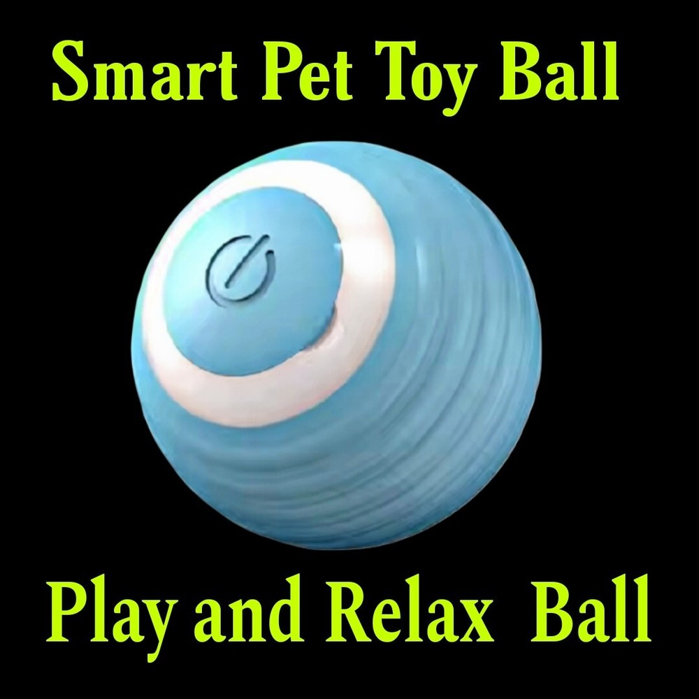 Smart Pet Ball ,Toy, Dog ,Cat Automatic USB