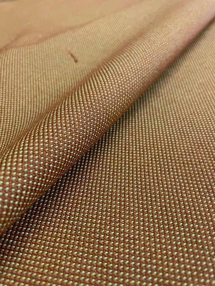 2.82 Yards Maharam Nico Jojoba Rust Yellow Wool Blend Upholstery Fabric BQ