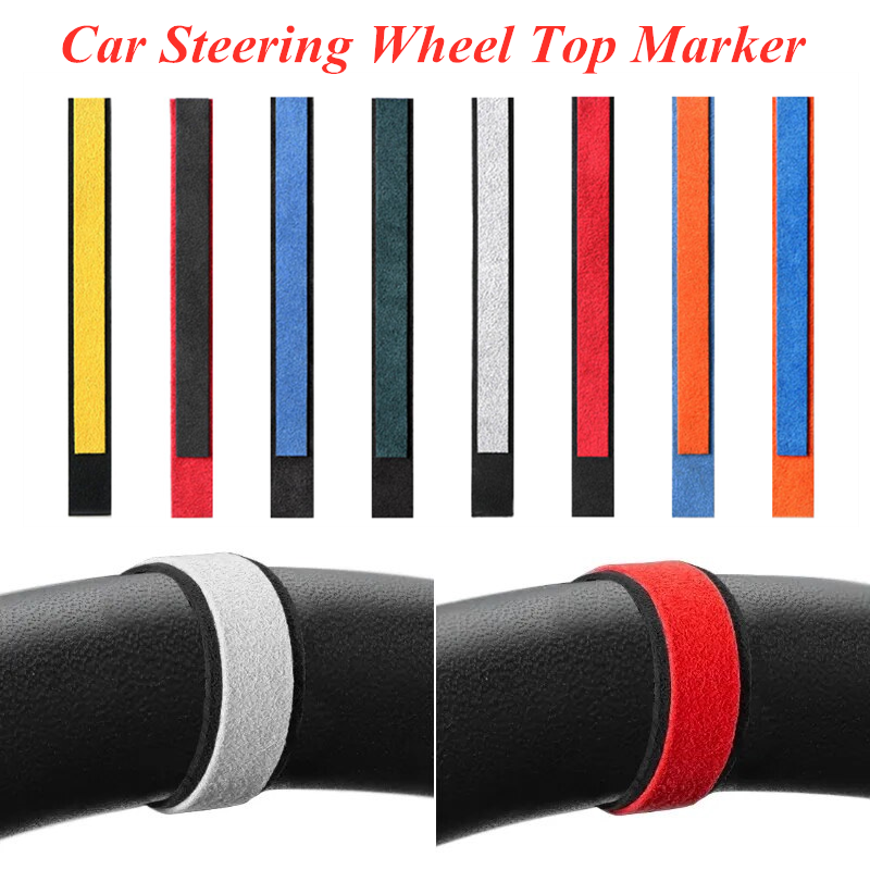 Dodge Alcantara Steering Wheel Cover Trim for SUVs & Cars  