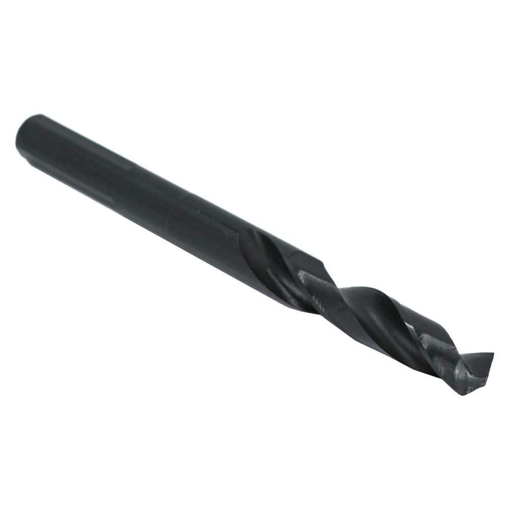 37/64 In. High Speed Steel Black Oxide Reduced Shank Specialty Drill Bit with 3