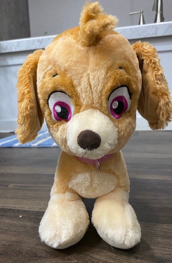 Paw Patrol Skye Stuffed Animal Dog Plush by Build-A-Bear Nickelodeon