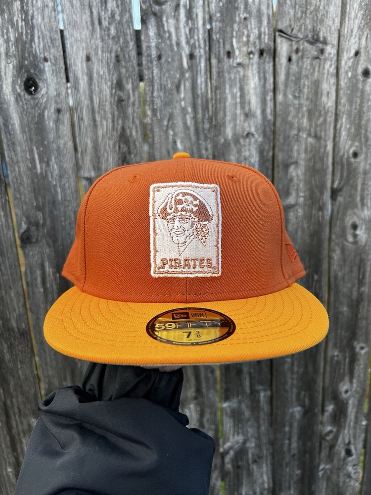 Pittsburgh Pirates Cooperstown Collection New Era 5950 Fitted Hat 7 3/8 Color UV