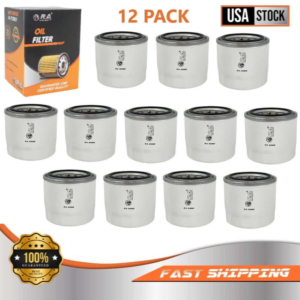 Engine Oil Filter (12 Pack) For ACURA CL EL INTEGRA MDX RL SLX TL VIGOR