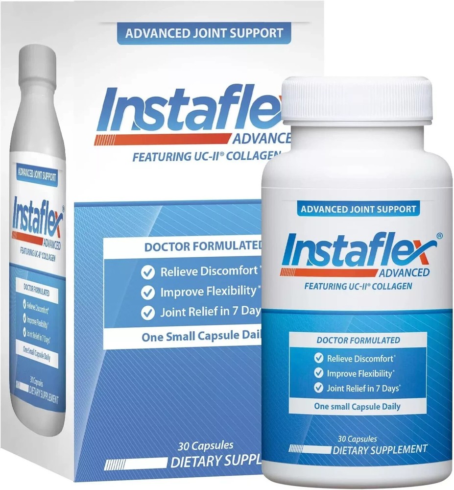 Instaflex Advanced Joint Relief Support Supplement 30 Capsules  