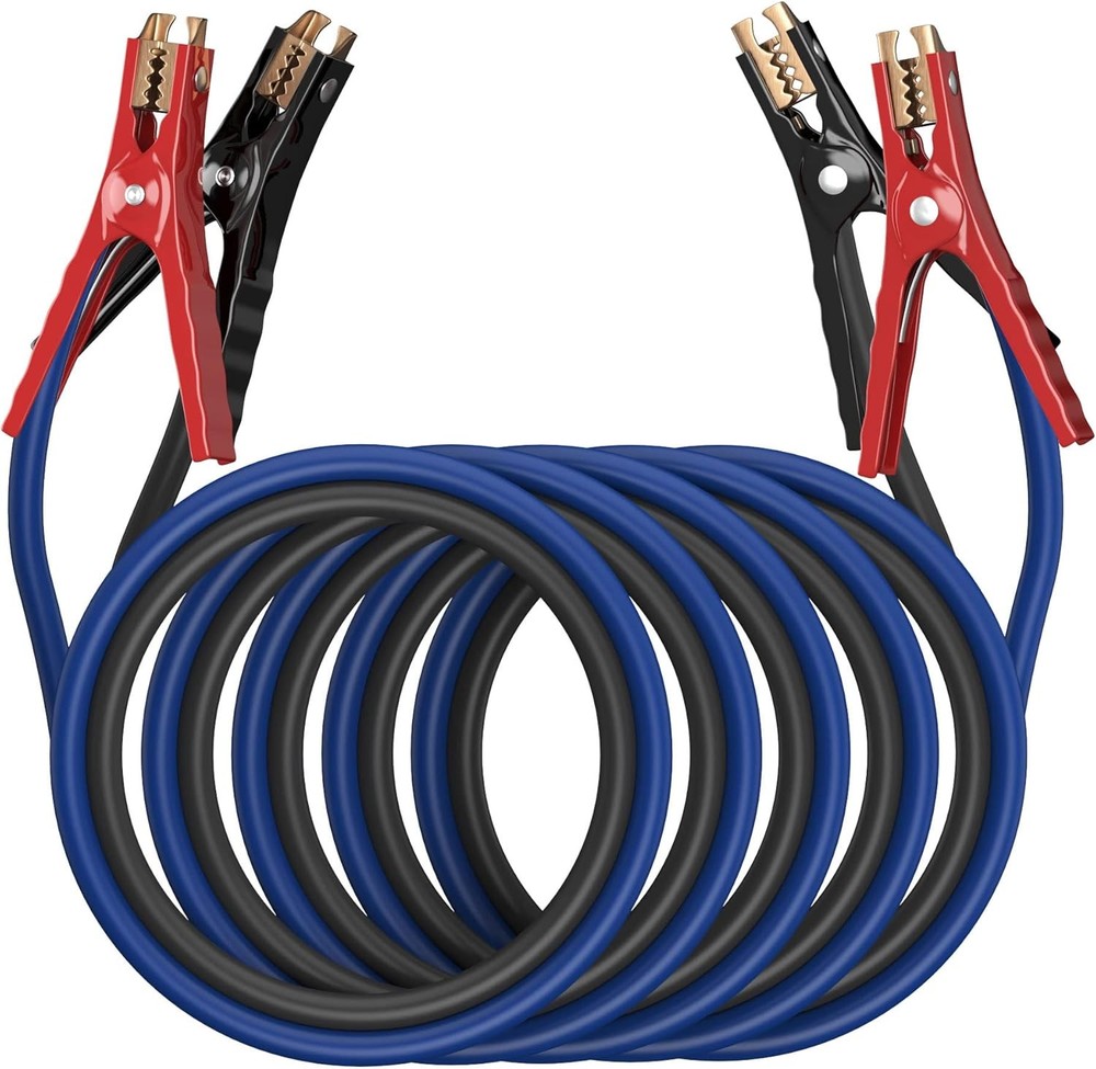 Heavy Duty Jumper Cables - 4 Gauge 20 Feet 600Amp Automotive Booster Cables...