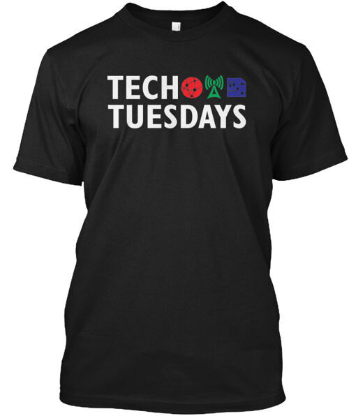 Tech Tuesdays T-Shirt Made in the USA Size S to 5XL