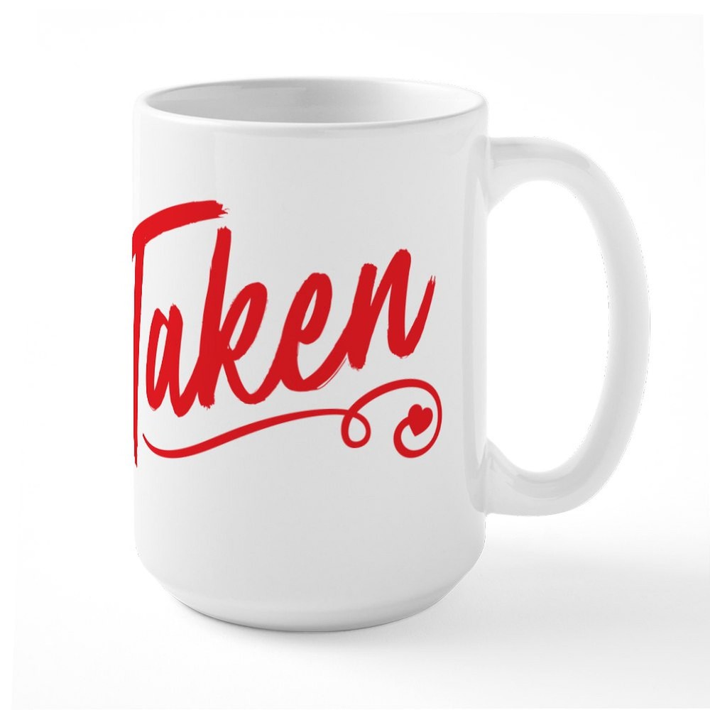 CafePress Taken Coffee Mug, Large 15 oz. White Coffee Cup (2032617434)