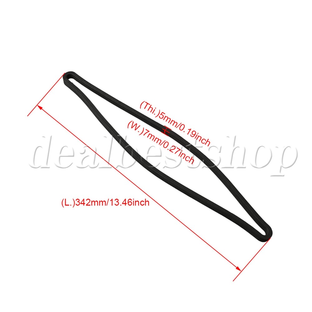 V2200 Black Sealer Foam Gasket Replacement with 2Pcs Heat Insulation Tape