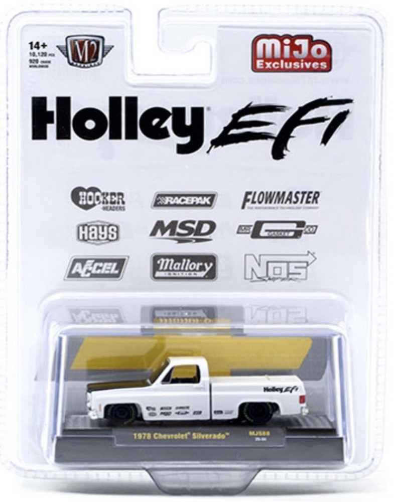 M2 MACHINES 1978 CHEVY SILVERADO  SQUAREBODY HOLLEY EFI HOBBY EXCLUSIVE