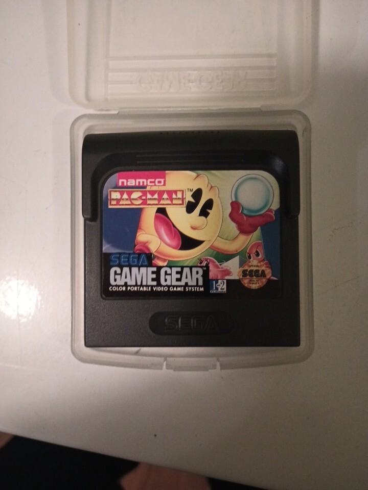Pac Man For Sega Game Gear In Case Used And Played