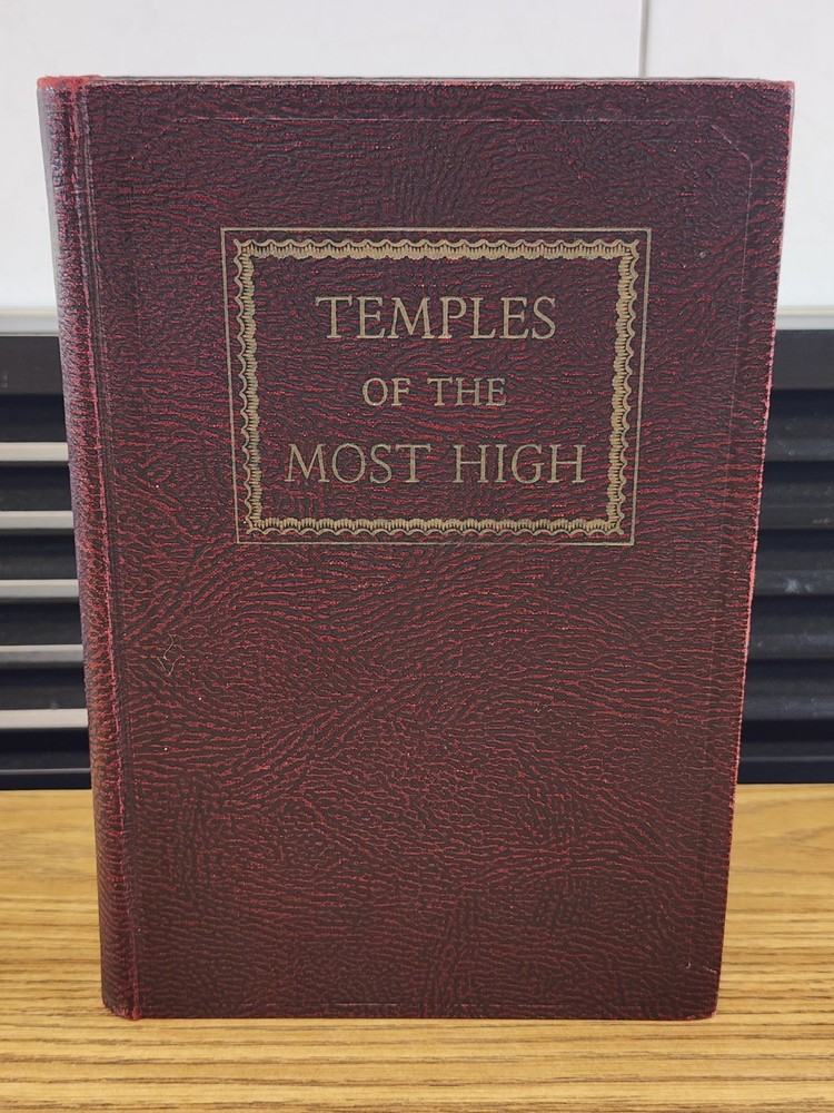 1941 Temples of the Most High N B Lundwall Dedicatory Prayers  Mormon 1st ed