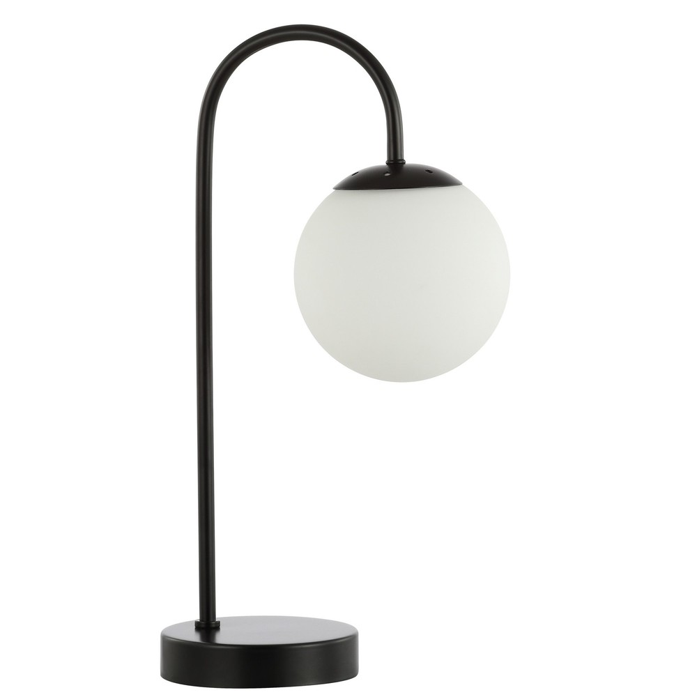 Jonathan Y JYL6010 Arco 18-Inch Black LED Desk Lamp