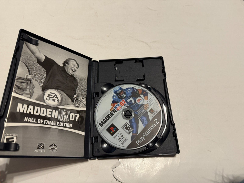 Madden NFL 07 Hall of Fame Edition PS2 Game 2006