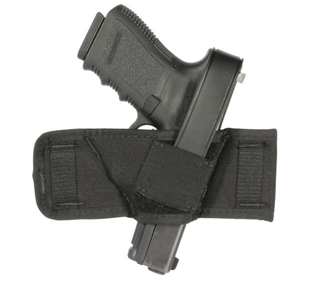 BLACKHAWK!-AMBI-COMPACT-BELT-SLIDE-NYLON-HOLSTER-SIZE-00-MODEL-#-40CS00BK-NEW