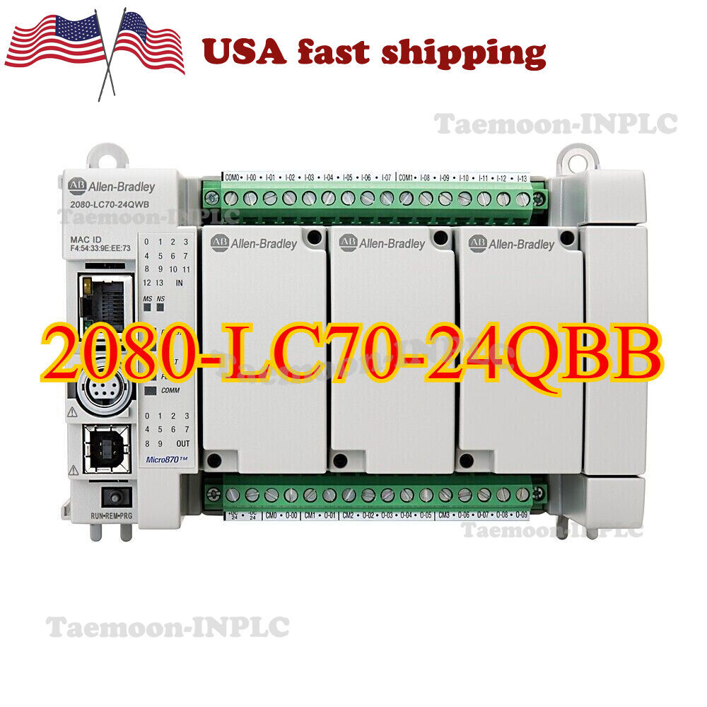 2080-LC70-24QBB AB Micro870 24 I/O ENet/IP Controller Spot Goods Brand New Box!