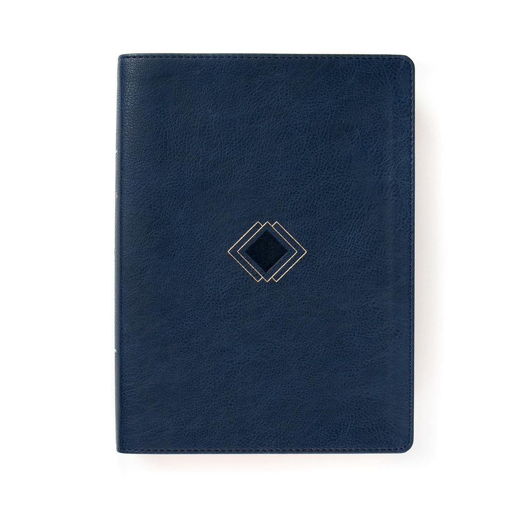 CSB Chronological Navy LeatherTouch Bible with 365-Day Easy-Read Plan