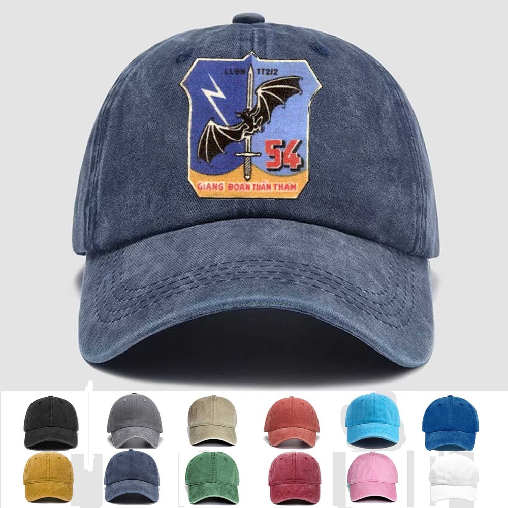 Custom Embroidered Hat 54 Naval River Patrol Group, Veteran Cap, Trucker Hat