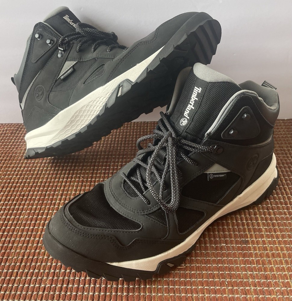 Timberland Lincoln Peak Waterproof Men’s Hiking Boots Size 13 Black A2Dz2 NWOB