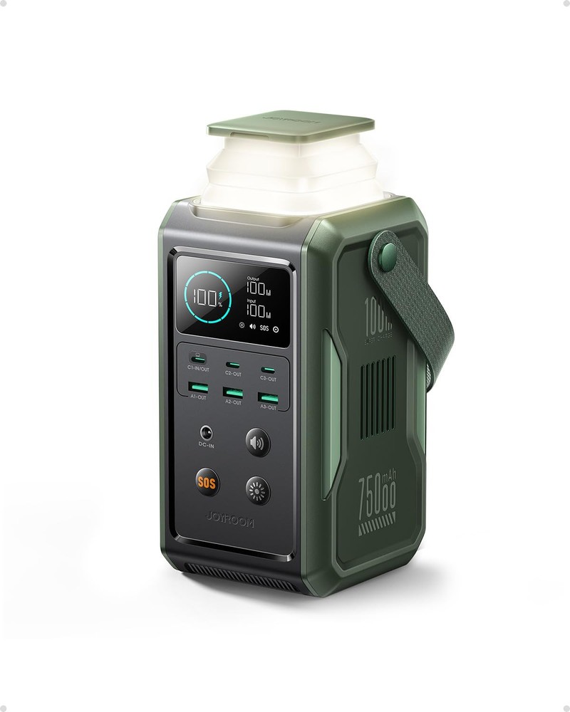 Portable Power Station 75000mAh，Outdoor 240Wh Battery (LED Light and SOS Mode...
