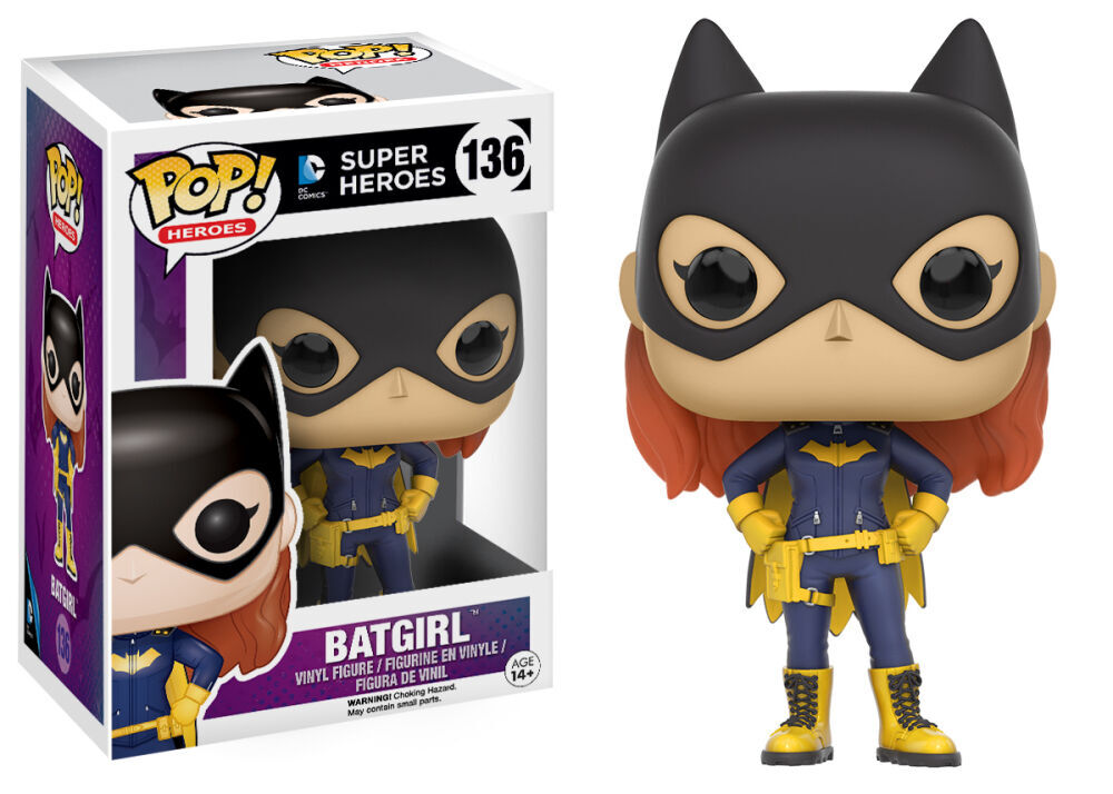 Funko Pop DC Batgirl Vinyl Figure #136 DC Universe Collectible