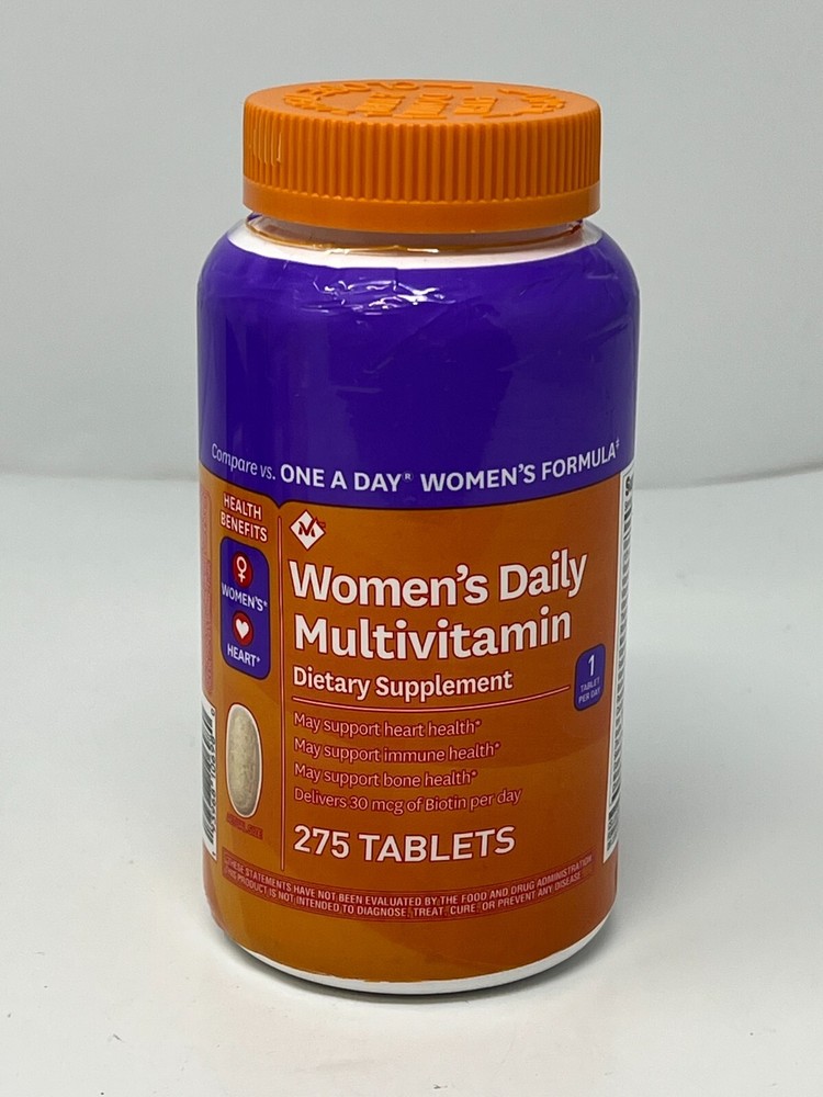 Member's Mark Women's Daily Multivitamin / 275 Tabs - Exp 11/24 New- One A Day-image