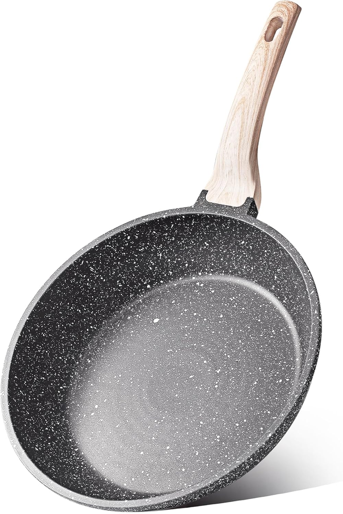 Nonstick Granite Frying Pan Skillet for Eggs Omelets Cooking