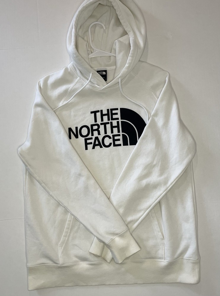 The North Face Womens Half Dome Pullover Hoodie in TNF White SH S218T