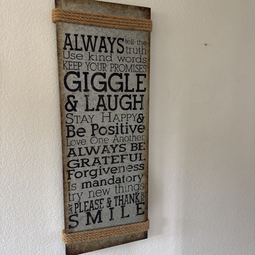 Rustic Farmhouse Wall Decor Sign