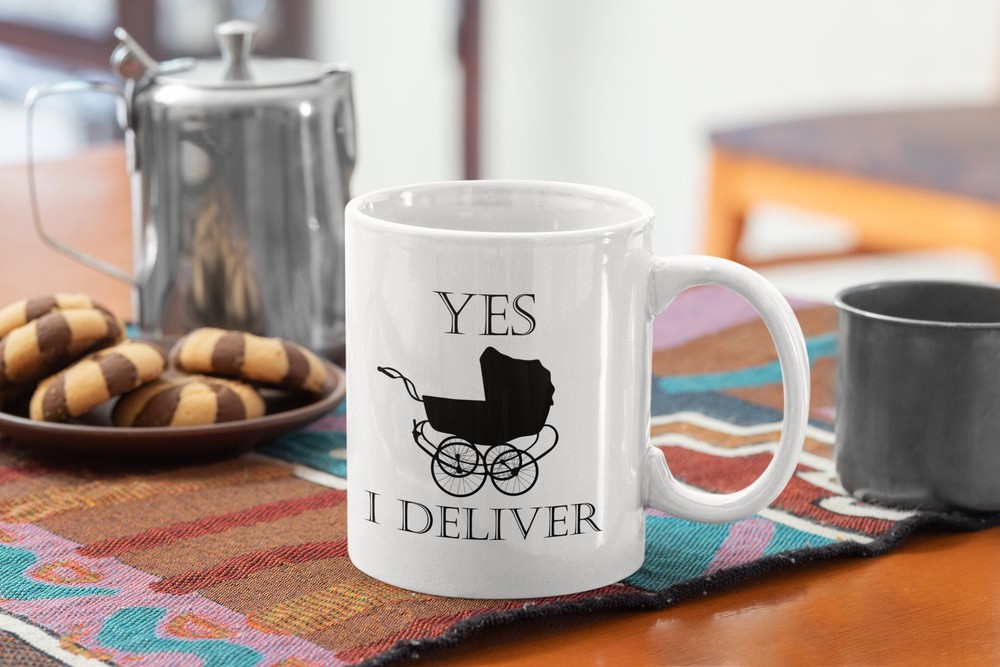 Obstetrician Coffee Mug Yes I Deliver Funny Doctor Gift
