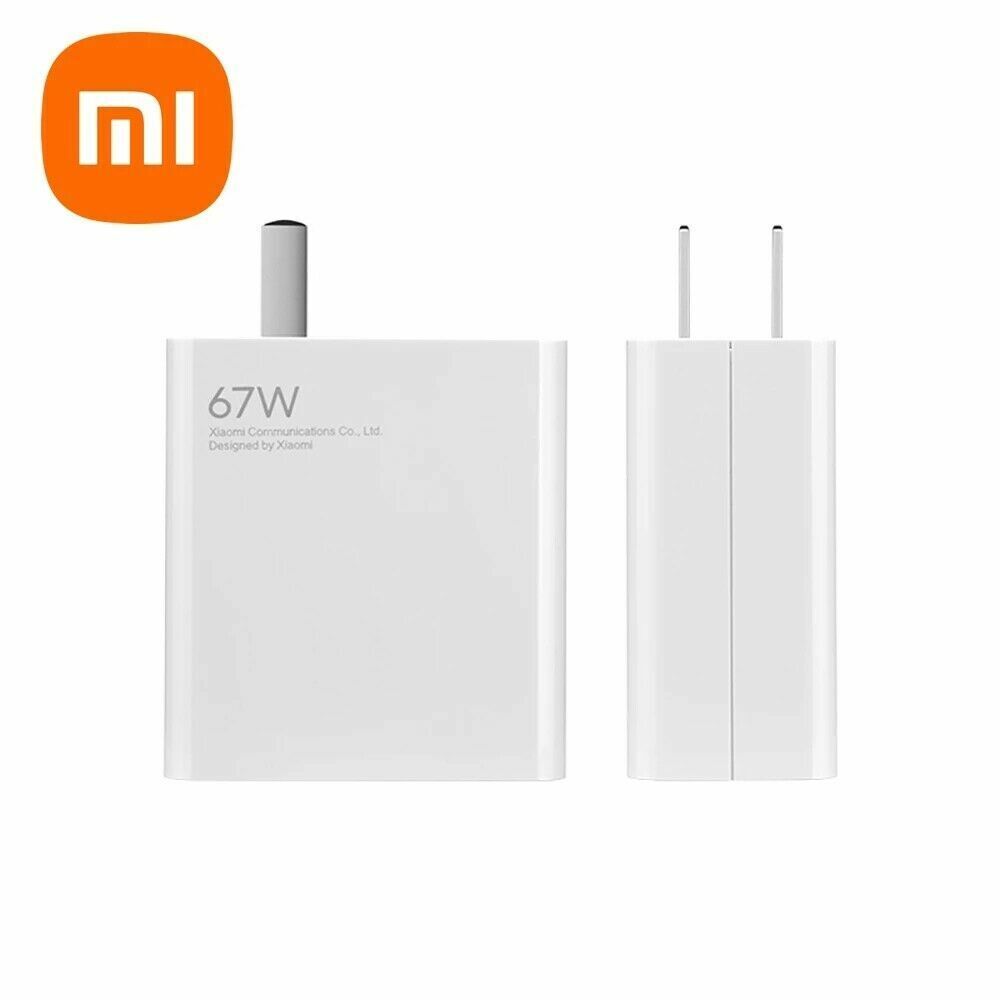 New Xiaomi 67W Wall Power Socket Fast AC Charger for Redimi Note 11/12/13/14 Pro