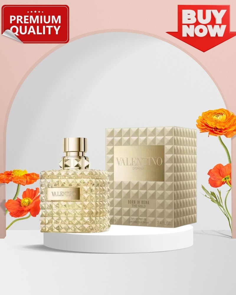 Valentino Born in Roma The Gold Donna EDP for Women 100ml New Sealed