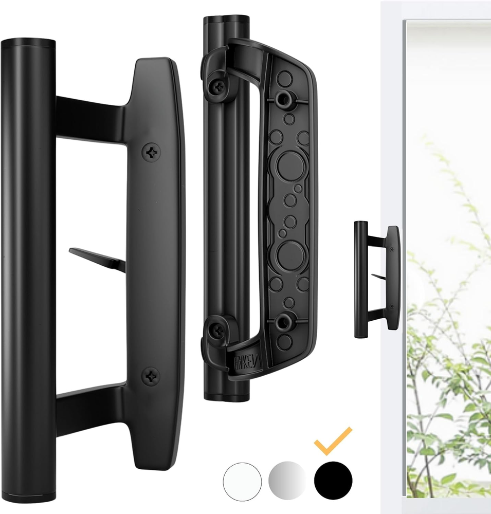 Sliding Glass Door Handle Replacement Kit, 3‑15/16