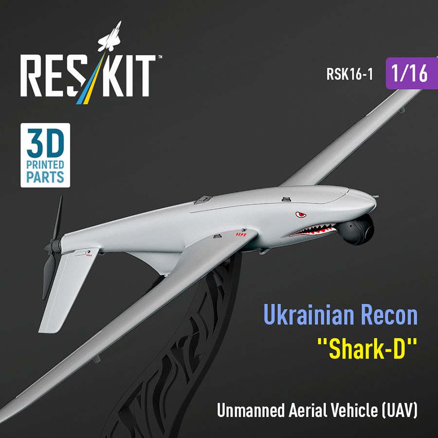 Reskit 1/16 Ukrainian Recon Unmanned Aerial Vehicle (UAV) Shark-D (1/16)