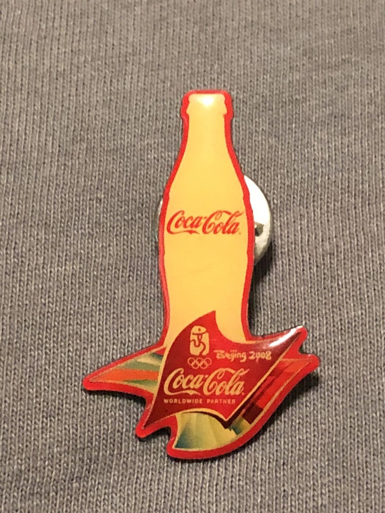 Coca-Cola 2008 Beijing Olympics Pin Badge