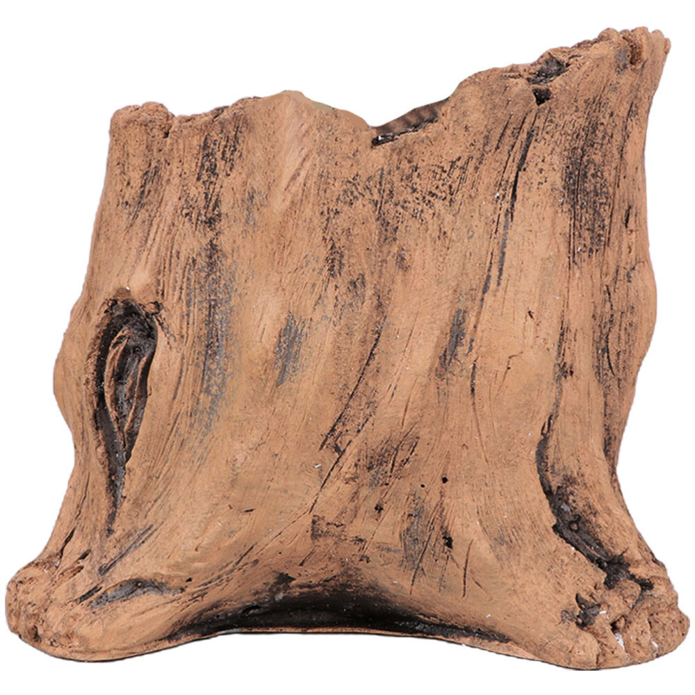 Decorative Creative Imitation Flower Pot Stump Log Concrete Planter