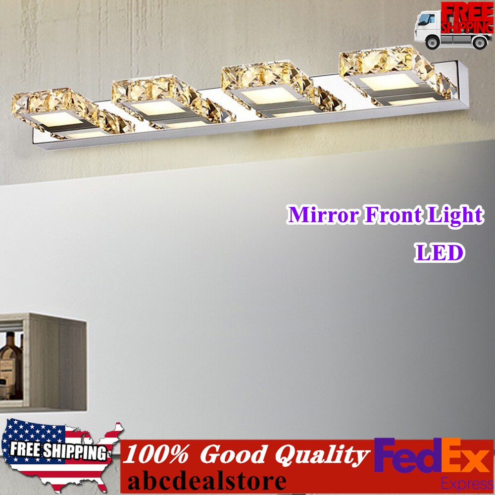 Modern Bathroom Vanity Light Make Up Wall Front Toilet Mirror Lamp Fixtures LED