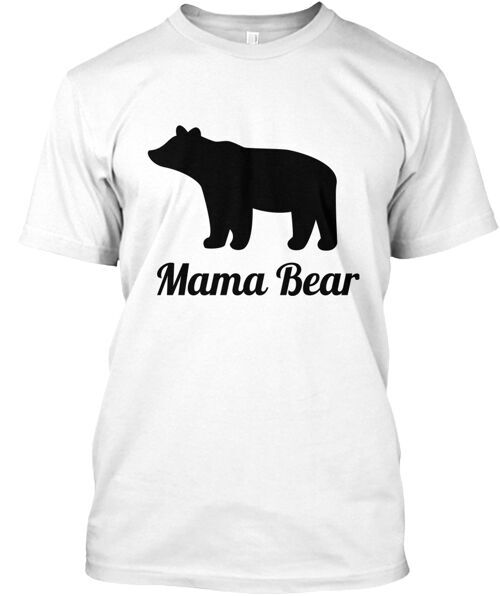 Cute Gift Mama Bear T-Shirt Made in the USA Size S to 5XL