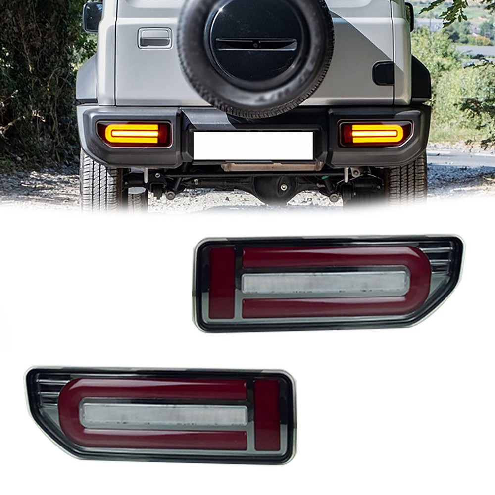 Pair Car LED Taillight Turn Signal Driving Brake Lamp For Suzuki Jimny IV 19-24