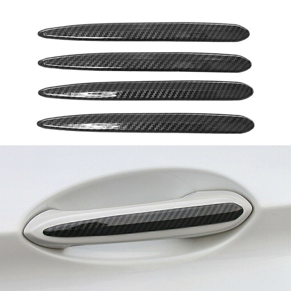 Outer Door Handle Decorative Trim Strips Carbon For BMW 3 Series G20 G28 2020